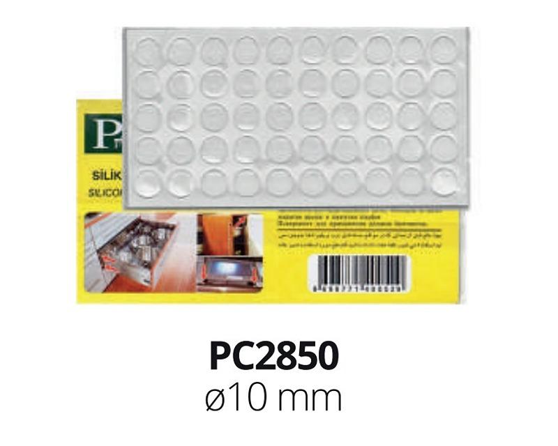 Self-adhesive silicone cabinet