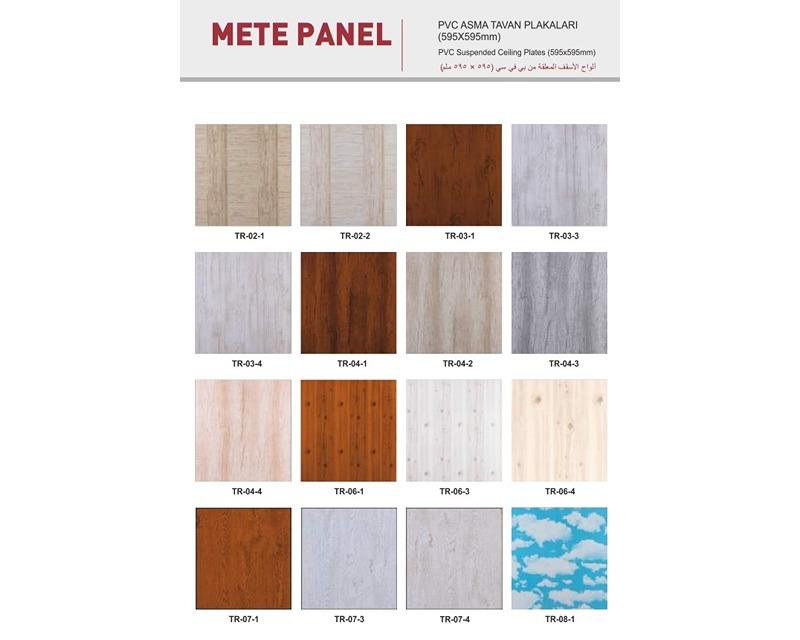 Pvc suspended ceiling plates