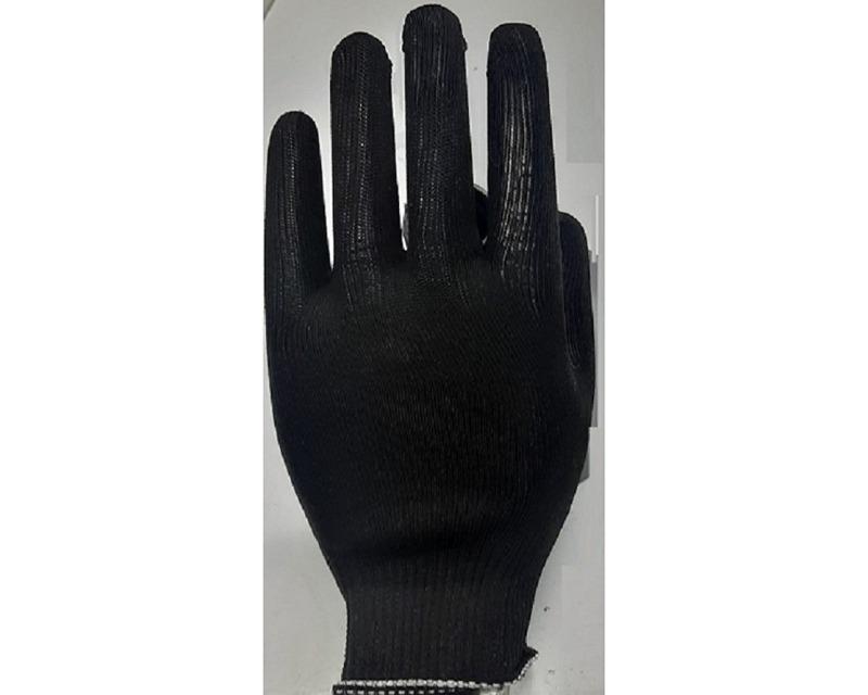 Black polyester glove PL03S