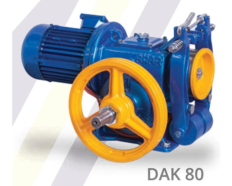 DAK Traction Elevator Machine AC1 | Speed: 0.25 m/s | Suspension: 1:1