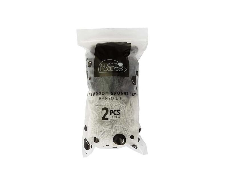 2 Pcs Bathroom Sponge Set