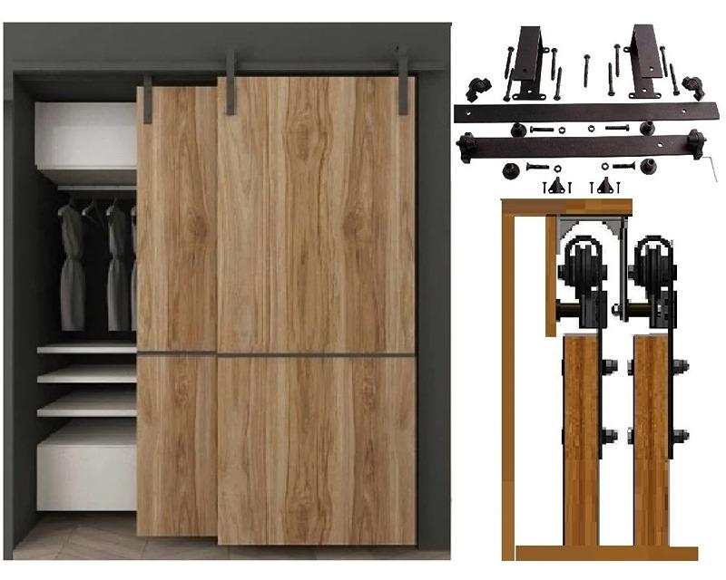 Cane Model (Double Door/Wardrobe System) Sliding Mechanism