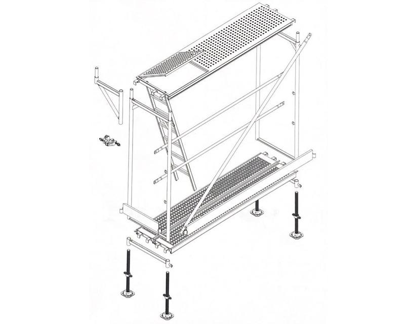 SAFETY FACADE SCAFFOLDING SYSTEMS