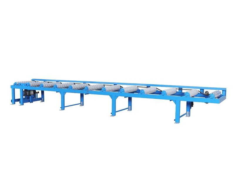 Longitudinal Timber Transfer Pneumatic With Movement Flag Machine
