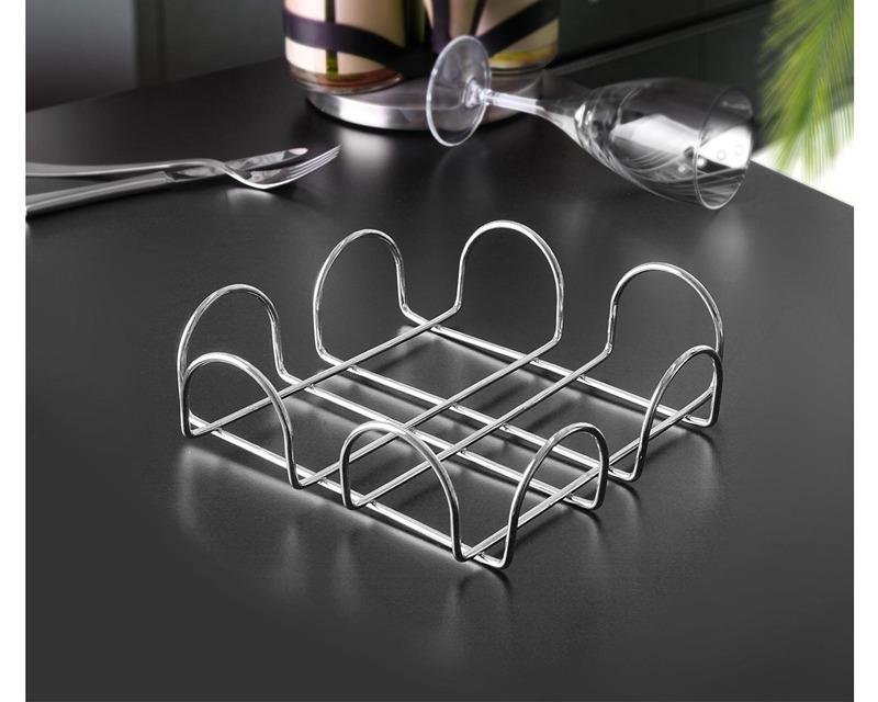 Square Napkin Holder With Stick
