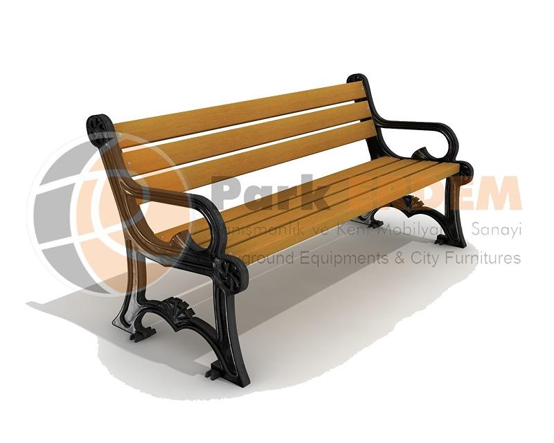 Cast Iron Sitting Bench - European Model Toki̇ Bank
