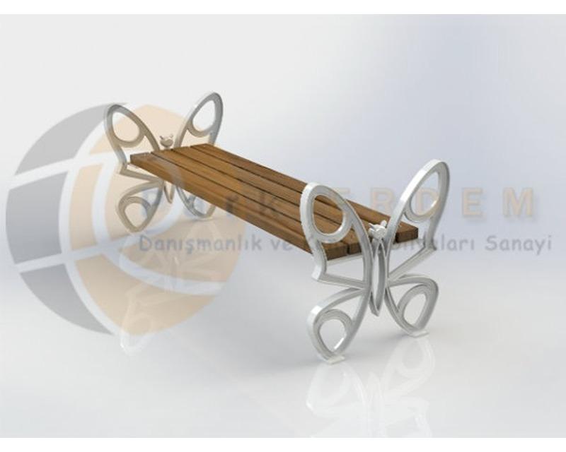 Butterfly Model Casting Sitting Bench