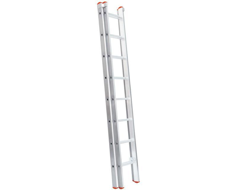 TWO STAGE SLIDING ALUMINUM LADDER