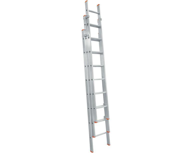 THREE STAGE SLIDING ALUMINUM LADDER