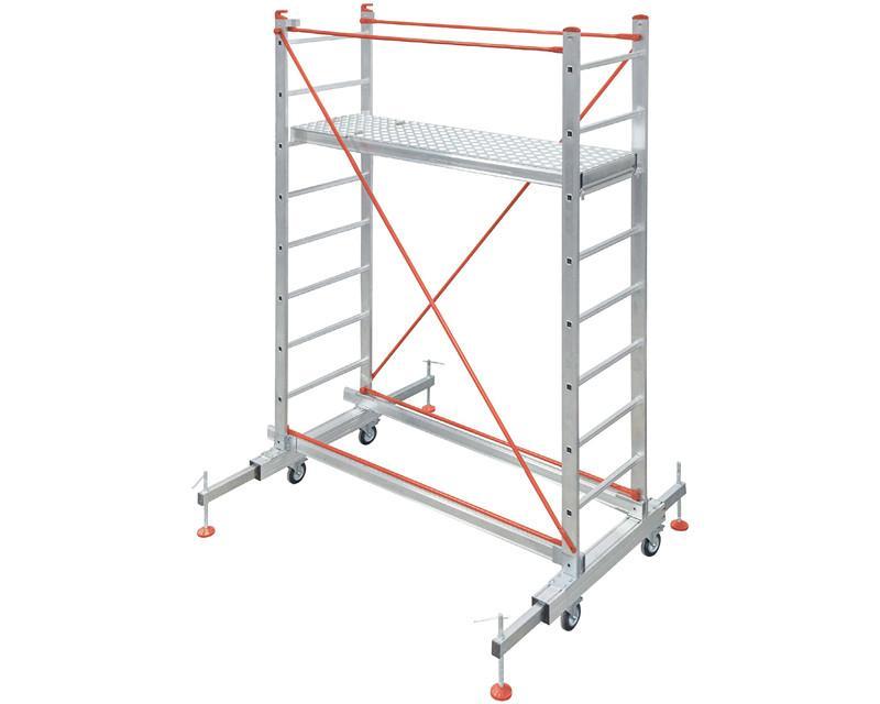 SINGLE STAGE ALUMINUM SCAFFOLDING
