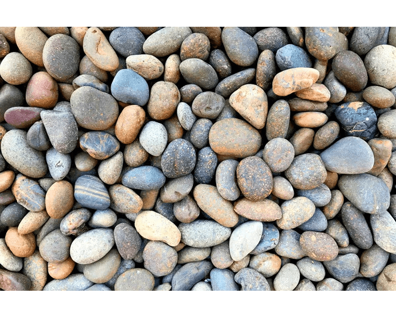 MULTICOLOR RIVER PEBBLE STONE