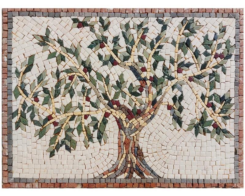 Tree Mosaic Painting 30.5 X 40.5 cm