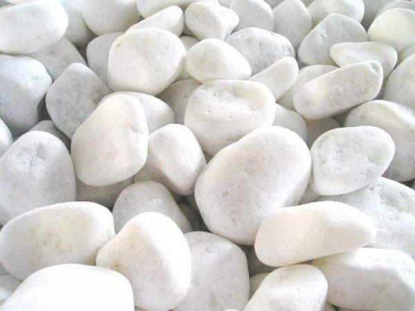 SNOW WHITE PEBBLE STONE