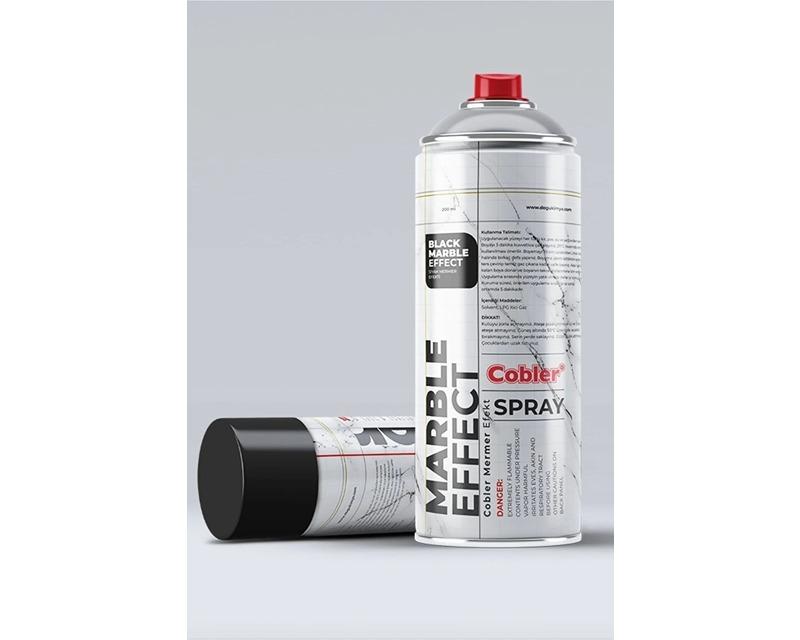 Cobler Marble Effect Spray Black 200ml