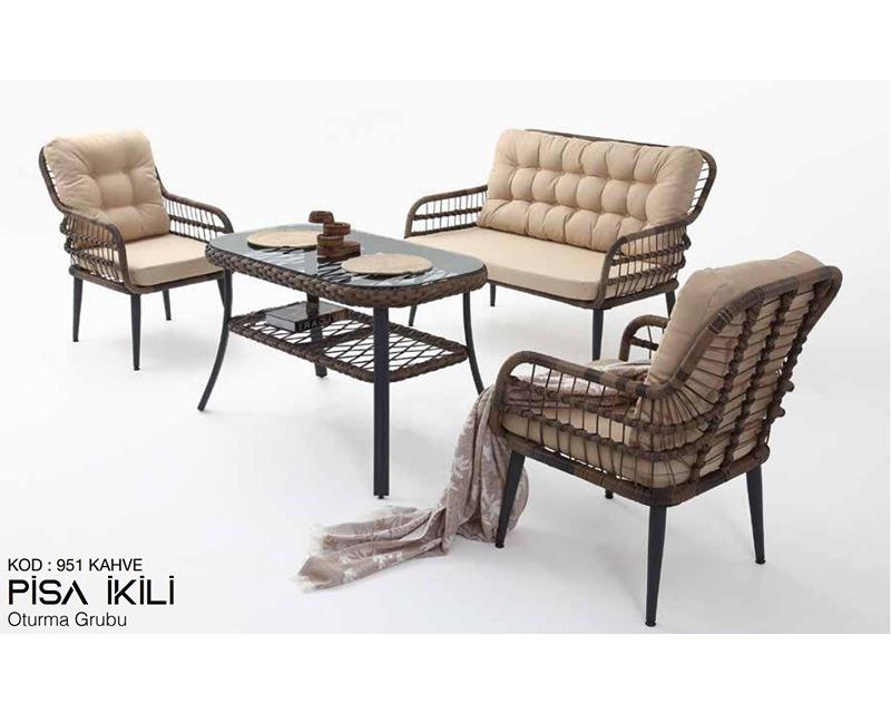 Pisa Double Seating Group