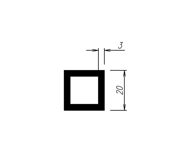 Aluminum Box Profile PSM-13045